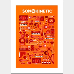 Sonokinetic Sampling Steampunk Posters and Art